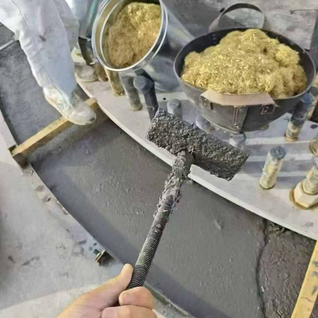大武口C120钢纤维高强无收灌浆料 轧机压缩机汽轮机发电机锻压设备底座灌浆材料